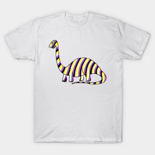 Non Binary Dinosaur T-Shirt